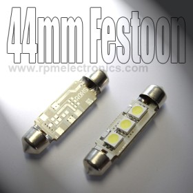44mm Festoon 3 SMD LED Bulb